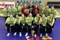 Čempionės: Kauno rajono rankininkės tapo U-17 Lietuvos rankinio federacijos čempionato nugalėtojomis.