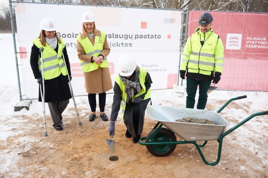 Vilniuje pradedamos dienos centro statybos: daugės paslaugų žmonėms su negalia