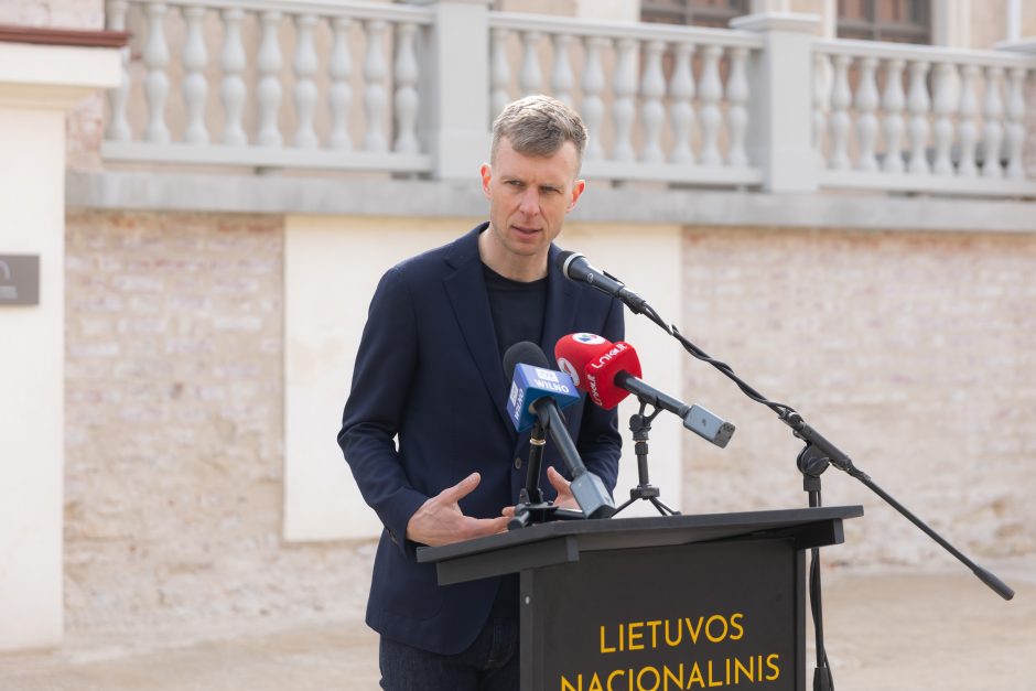  Lietuvos nacionalinis muziejus Gedimino kalno papėdėje atidarė Pilininko namą