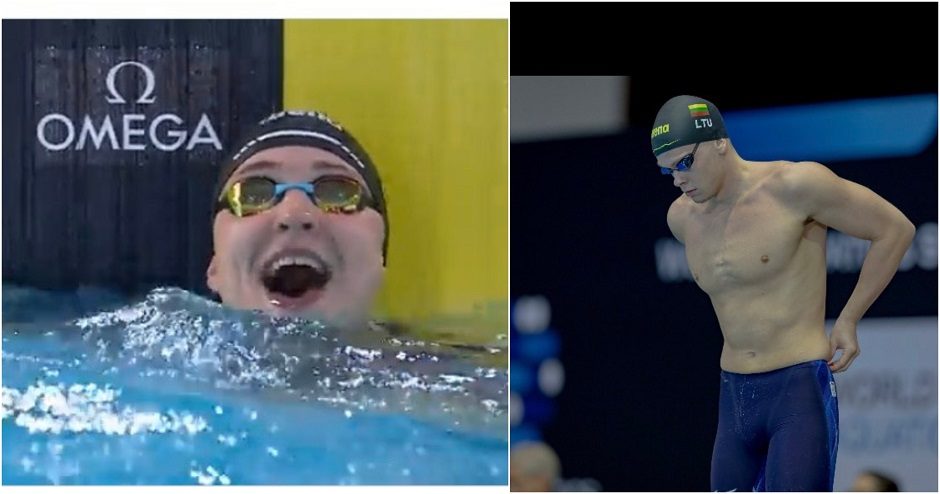 Pasaulio taurėje aukso medaliais puošėsi Lietuvos plaukikai: R. Meilutytė bei D. Rapšys