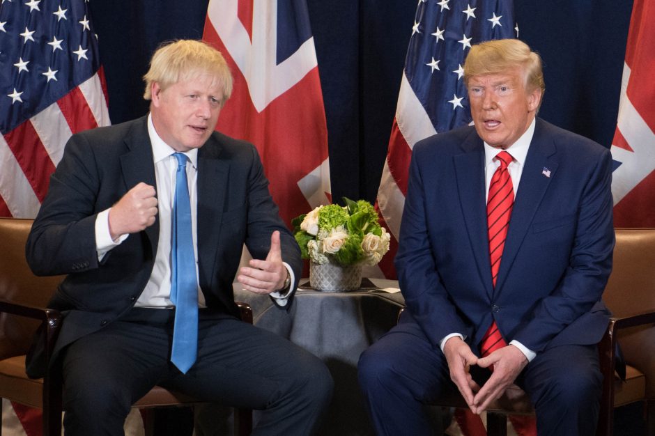 Po D. Trumpo kritikos Jungtinė Karalystė gina „Brexit“ susitarimą