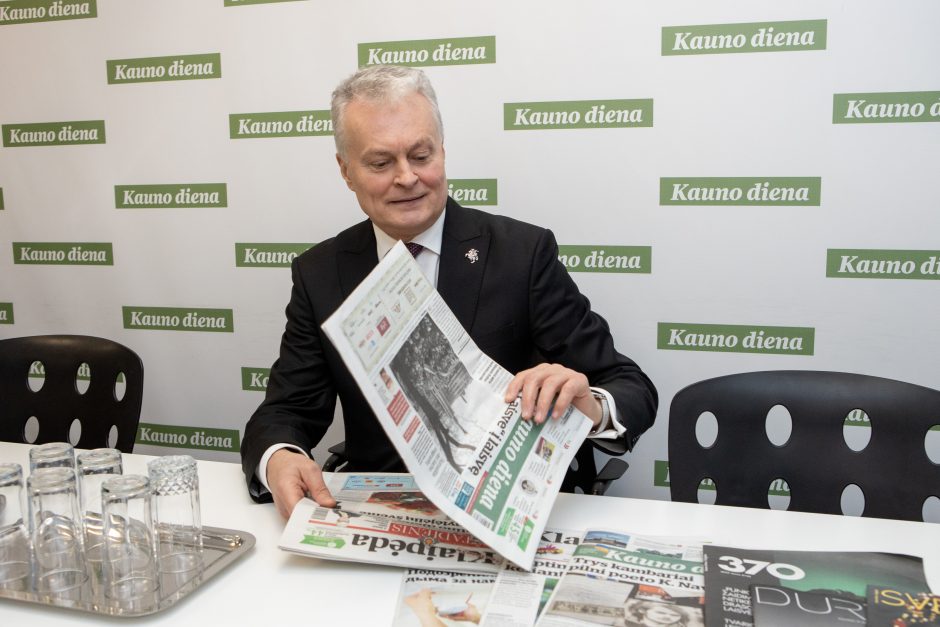 G. Nausėda: Kaunas tampa labai svarbiu mazgu (interviu)