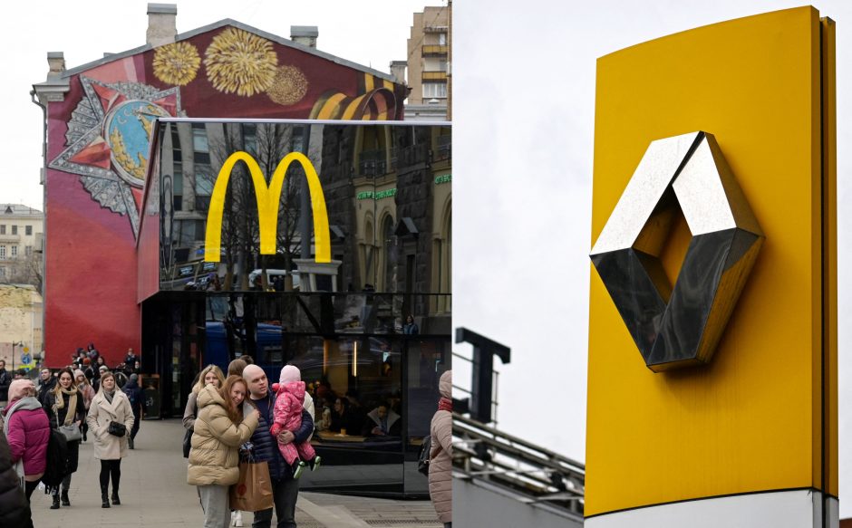 „McDonald's“ ir „Renault“ traukiasi iš Rusijos: šalis grįš į akmens amžių?