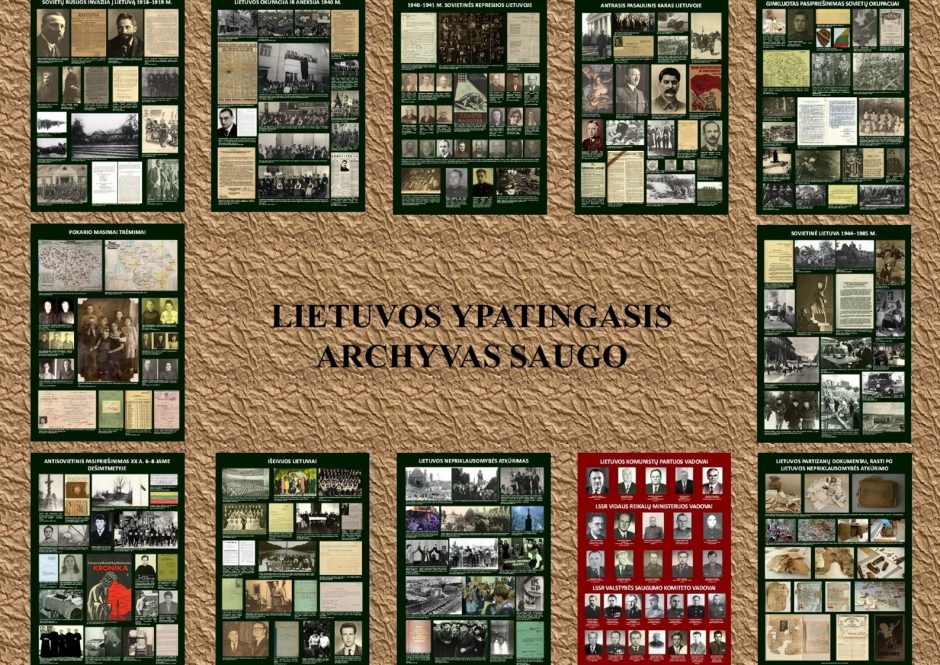 Lietuvos ypatingasis archyvas pristato saugomų dokumentų apžvalgą