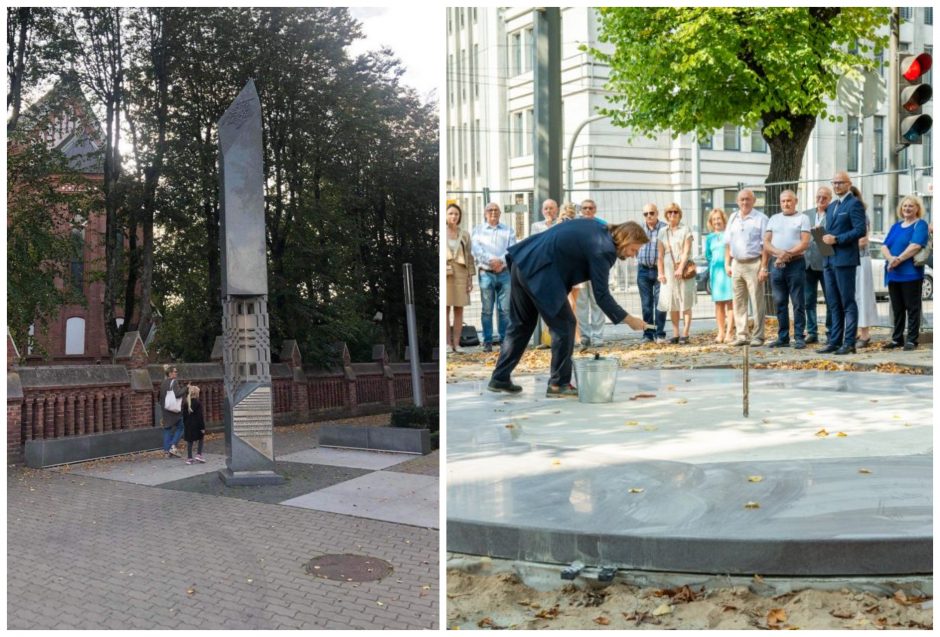 Policijai obelisko Kaune vis dar nėra, o Palangoje panašus paminklas įamžina signatarus