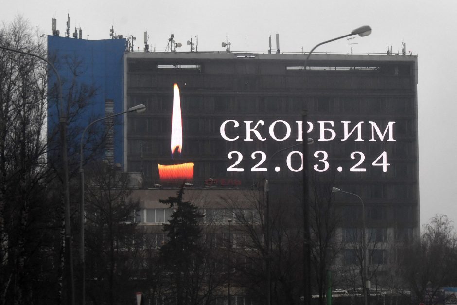 Maskvos koncertų salėje – didžiulis išpuolis: skelbia naujausią informaciją ir žuvusiųjų skaičių