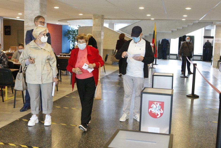Dėl įtartinų įrašų Panerių apygardos balsavimo biuleteniuose kreipėsi į teisėsaugą