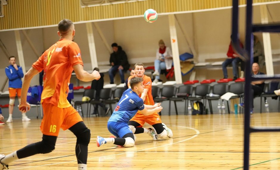 Antrąja Lietuvos vyrų tinklinio čempionato finalo dalyve tapo Gargždų „Amber-Arlanga“