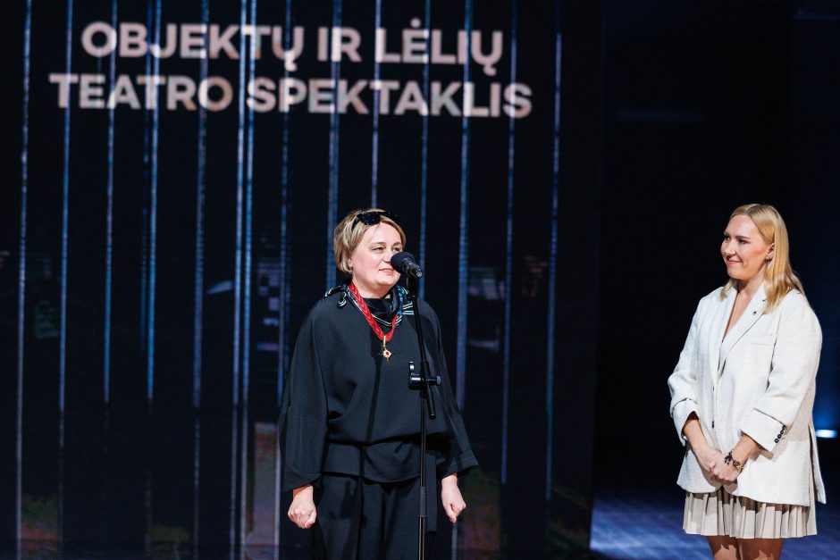 „Auksinių scenos kryžių“ apdovanojimų ceremonija Klaipėdos dramos teatre
