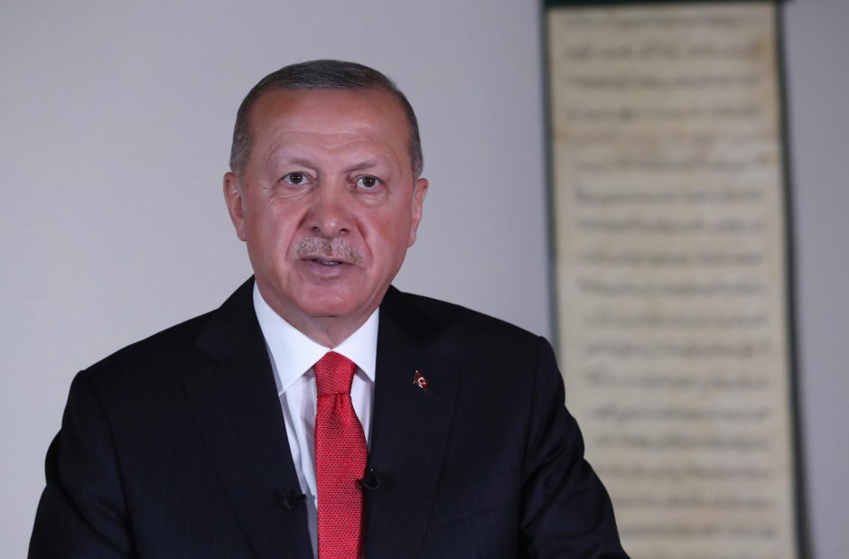 R. T. Erdoganas: B. Netanyahu nebėra tas, su kuriuo galime kalbėtis 