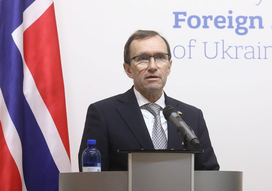 Norvegija planuoja ženkliai padidinti pagalbos Ukrainai apimtis