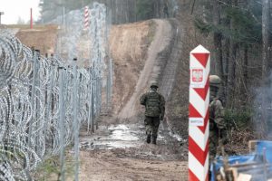 VSAT: pasienyje su Baltarusija mėginimų neteisėtai kirsti sieną nefiksuota