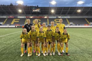 Merginų U19 futbolo rinktinė pralaimėjo Albanijos bendraamžėms