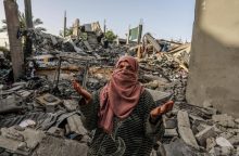 Žiniasklaida: baimindamiesi puolimo iš Rafos pabėgo apie 200 tūkst. palestiniečių