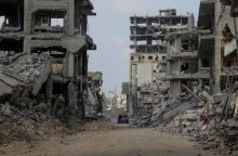 Toliau stengiantis pasiekti susitarimą dėl paliaubų, Gazos Ruožo karas tęsiasi
