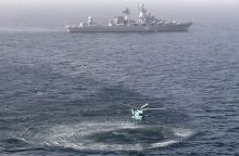 Azovo jūroje užfiksuotas vienas Rusijos karinis laivas
