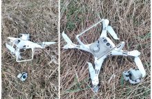 Lietuvos specialistai nuskenavo Bučos ir Borodyankos teritorijas Ukrainoje: buvo apgadinti dronai