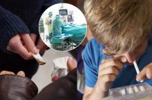 Du nepilnamečiai – medikų rankose: apsinuodijo narkotikais?