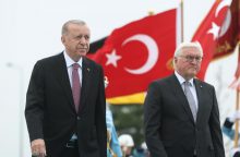 R. T. Erdoganas kritikuoja Vakarų poziciją Gazos kare